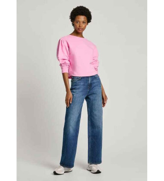 Pepe Jeans Sweatshirt Eleanor cor-de-rosa