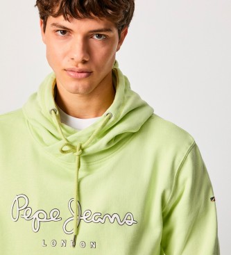 lineal Mañana Clasificar Pepe Jeans George green sweatshirt - ESD Store fashion, footwear and  accessories - best brands shoes and designer shoes