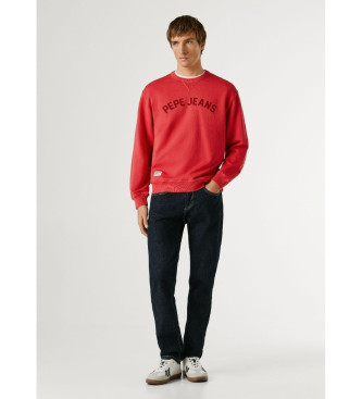 Pepe Jeans Felpa rossa Gio Crew