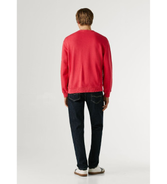 Pepe Jeans Felpa rossa Gio Crew