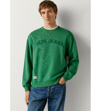 Pepe Jeans Felpa verde Gio Crew