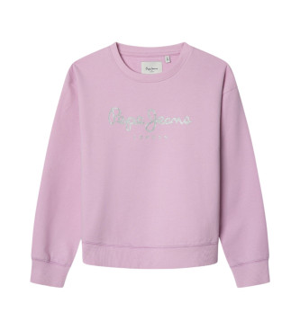 Pepe Jeans Hana Crew Sweatshirt pink 