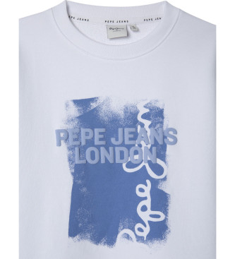 Pepe Jeans Felpa bianca di Jude