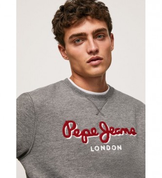 Pepe Jeans Sweat-shirt Lamont Crew gris