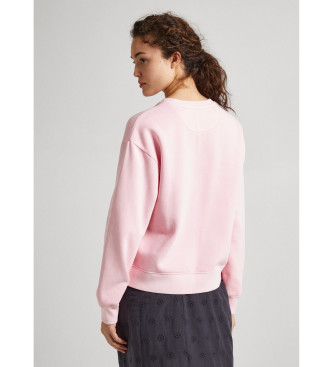 Pepe Jeans Felpa in lana rosa
