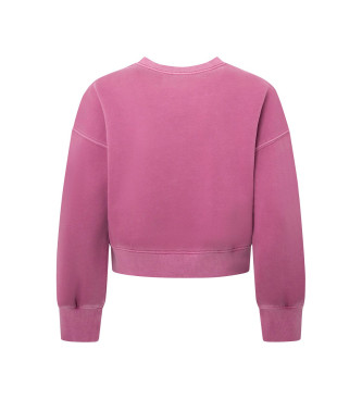 Pepe Jeans Sweatshirt Lynette cor-de-rosa
