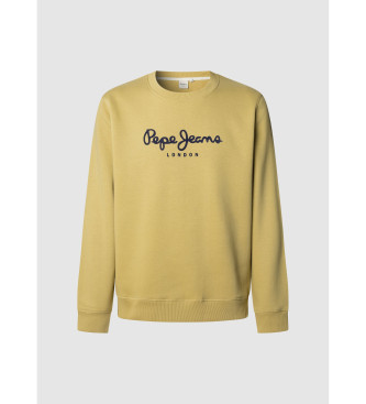 Pepe Jeans Sweatshirt Macbeth Ensfarvet gul