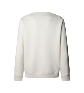 Pepe Jeans Sudadera Macbeth Plain blanco roto