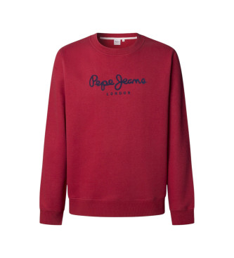 Pepe Jeans Sudadera Macbeth Plain rojo