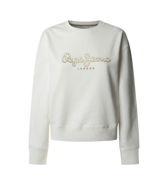 Pepe Jeans Sudadera Maddy blanco