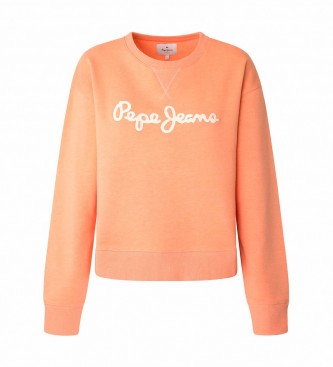 Pepe Jeans Sweatshirt Nanettes oranje
