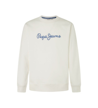 Pepe Jeans Sudadera New Joe Bsica blanco 