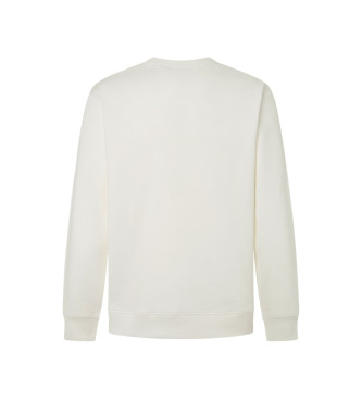 Pepe Jeans Mikina New Joe Basic white 