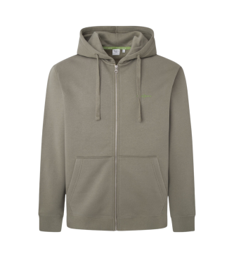 Pepe Jeans Sudadera New Joe Zip verde