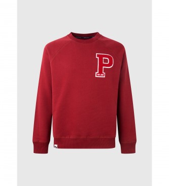 Pepe Jeans Sweat-shirt rouge Pike