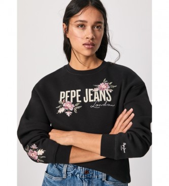 Pepe Jeans Sudadera Portia negro