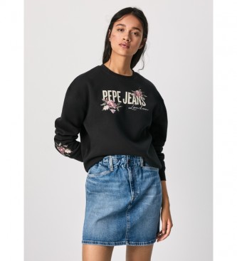 Pepe Jeans Sudadera Portia negro