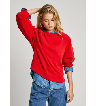 Pepe Jeans Sweat-shirt Reese rouge