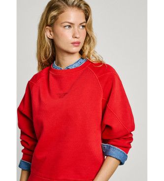 Pepe Jeans Sweat-shirt Reese rouge