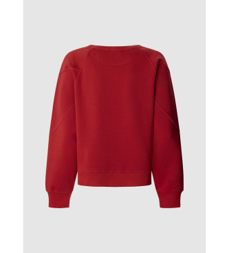 Pepe Jeans Sweat-shirt Reese rouge