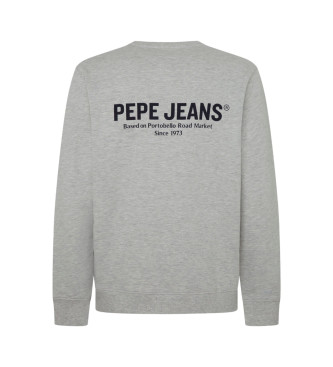 Pepe Jeans Mikina Sam siva