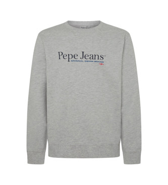 Pepe Jeans Szara bluza Sean