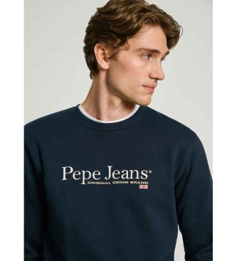 Pepe Jeans Felpa Sean blu scuro