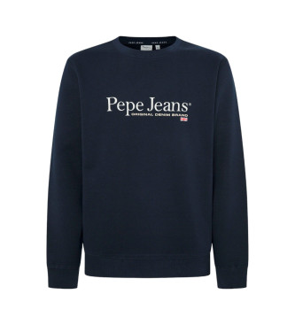 Pepe Jeans Felpa Sean blu scuro