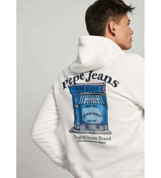 Pepe Jeans Bluza Somerton biała