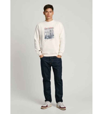 Pepe Jeans Sweatshirt Soren Crew white