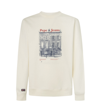 Pepe Jeans Sweatshirt Soren Crew vit