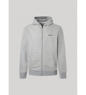 Pepe Jeans Frottee-Sweatshirt grau