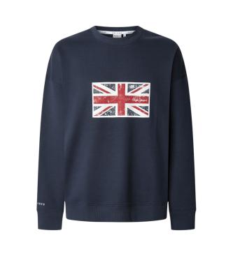 Pepe Jeans Union Crew Sweatshirt navy