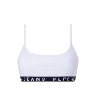 Pepe Jeans Sports-bh bomuld hvid