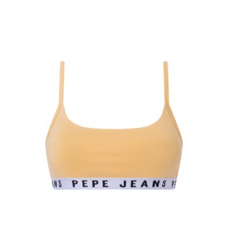 Pepe Jeans Sports Bra Cotton white - ESD Store fashion, footwear