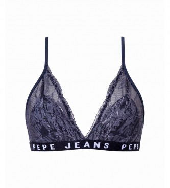 Pepe Jeans Lace Triangle Bra black - ESD Store fashion, footwear and  accessories - best brands shoes and designer shoes