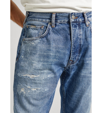 Pepe Jeans Jeans Tapered Repair blau