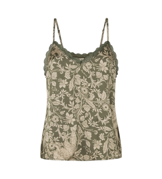 Pepe Jeans Top Piwonia zielona