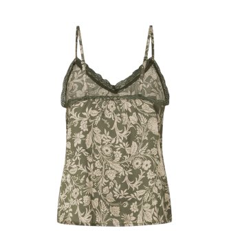 Pepe Jeans Top Piwonia zielona