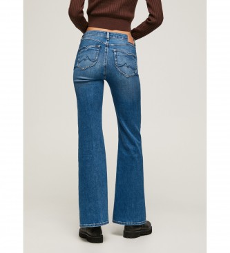 Pepe Jeans Blue bell-bottom jeans