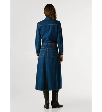 Pepe Jeans Becky obleka mornarsko modra
