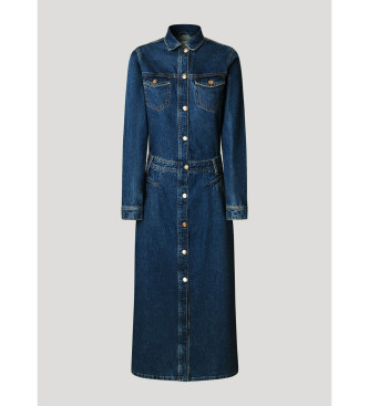 Pepe Jeans Becky obleka mornarsko modra