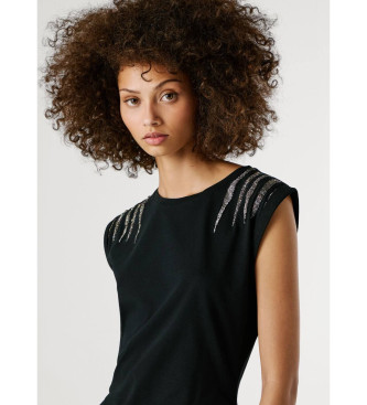 Pepe Jeans Vestido Brilla negro