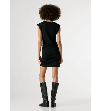 Pepe Jeans Vestido Brilla negro