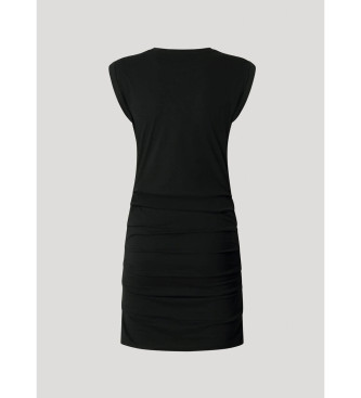 Pepe Jeans Vestido Brilla negro