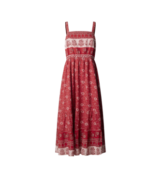 Pepe Jeans Vestido Celia vermelho