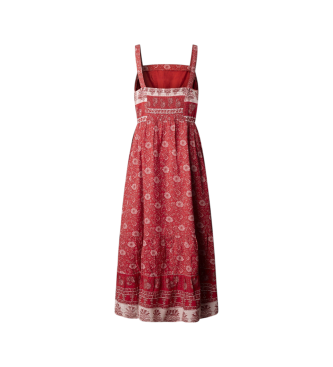 Pepe Jeans Vestido Celia vermelho
