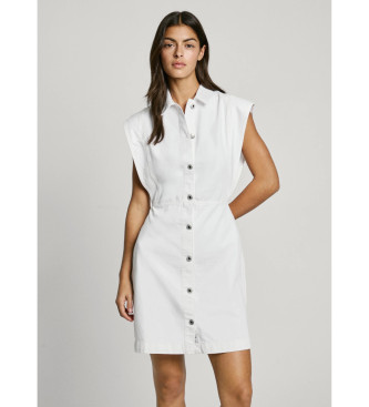 Pepe Jeans Short dress Chey white