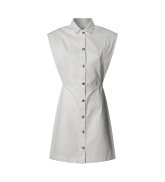 Pepe Jeans Short dress Chey white