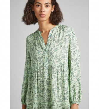 Pepe Jeans Robe Feli verte